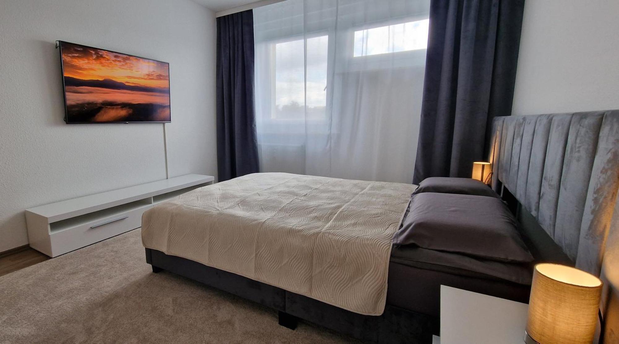 2 Bedroom Cityview Apartment Ps5-Qled Tv-Parking Chemnitz Esterno foto