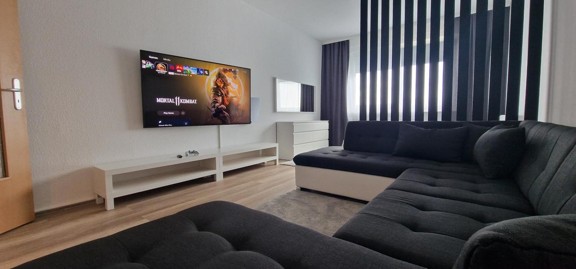 2 Bedroom Cityview Apartment Ps5-Qled Tv-Parking Chemnitz Esterno foto